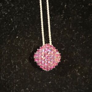 Elegant Sterling Silver and Amethyst Necklace NWOT